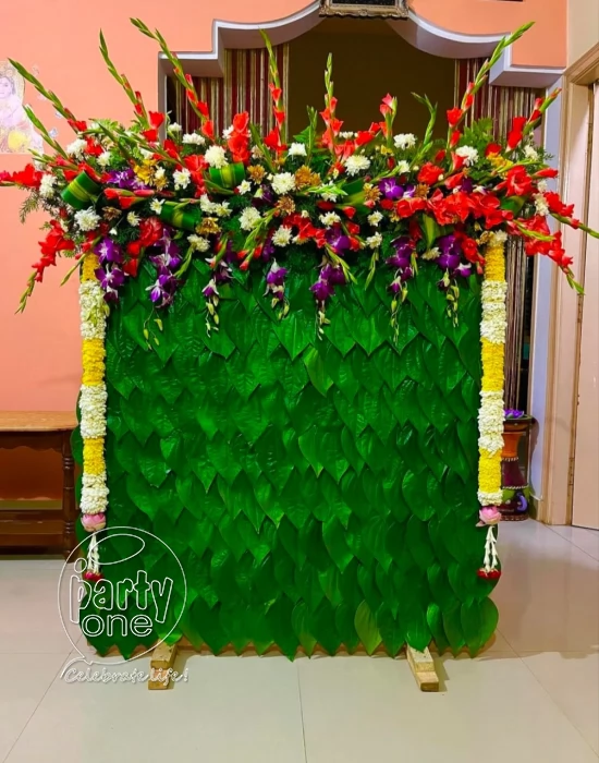 festival decorations Betel Special Ganpati Decor